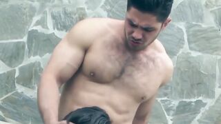 Tensions turn into a rough doggystyle by hotties Dani Robles and Dato Foland