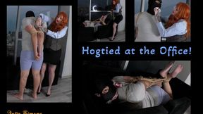 Hogtied at the Office! 1280x720