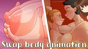 Man Swaps Sex And Gets Fucked For Being A Tasty Busty Girl (swaping Gender Animation) - Jazziuu