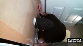 He goes crazy when he sees that glory hole fire hose