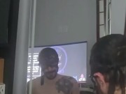 Perverted Bed Creature Controls Hand Straight Edge Under Goon Dangling Close Up Cock Twink