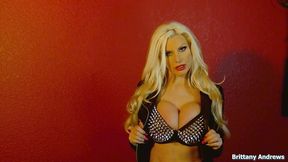 stunning horny blonde brittany andrews finger fucks her needy cunt!