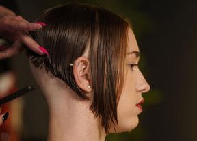 Zunick - From medium-length hair to slightly shorter medium-length hair (step 2)
