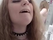 Trans girl wedgie