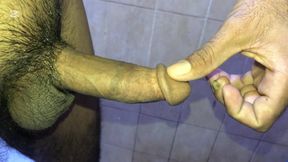 If you enjoyed my bathroom masturbation video, don't forget to like and follow me. Thanks for watching