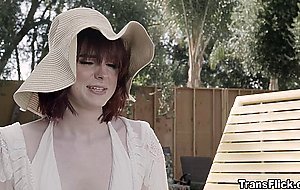 That cocksucking with tranny Shiri is amazing to watch
