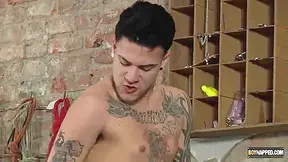 Mickey Taylor, Mickey Tyler And Luke Tyler - A Ball Punishing Fuck For Luke
