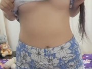 COLEGIALA DE 18 PIERDE APUESTA Y ME MUESTRA SUS RICAS TETAS