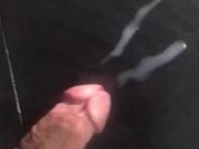 My Prada Knee High Leather Boots made the bestie so excited he shoots his load quickly.