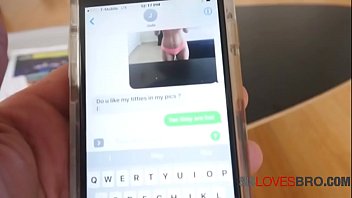 Cock hungry has stepbrother as a cock backup