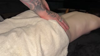 Lilith gets a relaxing massage and gentle pussy rub