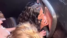 Bachelorette Party Done Right: Taking The Stripper To A Gloryhole