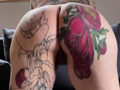 Cute curly brunette solo webcam masturbation