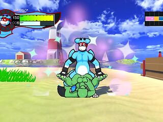 Oh So Hero [Homo Anime game PornPlay] Ep.8 endless spunk fountain with our ally hawt footjob on the beach