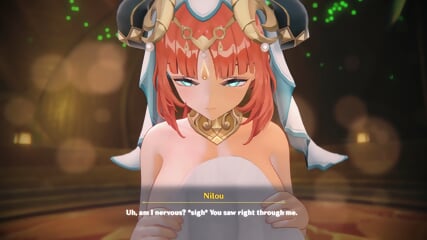 Nilou White Animation