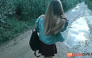 Spotted mia piper ass up for sale in public