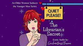 Shh, Be Quiet, Babe: Older Broad's Lustful Library Seduction Shindig