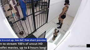 Nurse Nyx Shoves Her Gloved Fingers In Channy Crossfire’s Pussy, Fuck This Rikers Welcome Gyno Checkup!