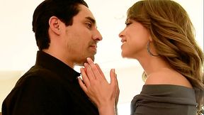 Riley Reid Fucks His Cock Then Jerks Him Off Onto Her Tits To Finish