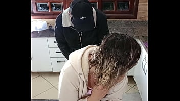 My stepfather loves to surprise me.