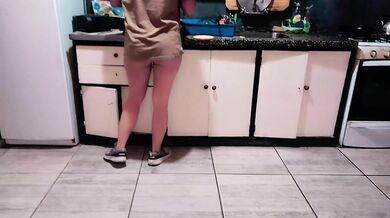 STEPDAD POV:. Daddy Break My Ass Before Mom Arrives