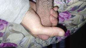 He Jerks His Big Dick so juicy