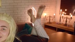 Khaleesi (From Ukraine) Lick Dirty Feet - Part 2 - Russian Language