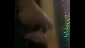 Aggressive Jerking Leads to Intense Gay Solo Cum Session