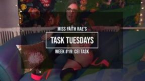 A Tasty Task for Cum Eaters - Miss Faith Rae&#039;s Femdom Audio CEI Task Cum Eating Instructions - HD 10