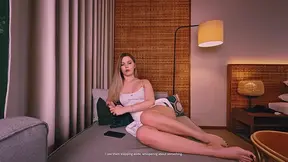 Cheating girlfriend Ellie Moore gets POV roughfuck and creampied!