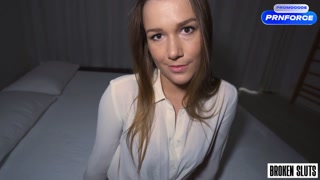 SHE WANTED A RAISE - Slutty Secretary Begs For Promotion - Alexis Crystal