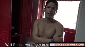 SayUncleNetwork.com - Straight Latino's gay transformation via wet blowjobs and raw s