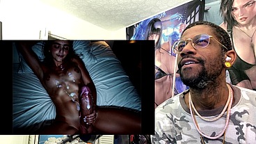 Smooth Transgender Teen Jerking Off And Cumming On Herself In A Dark Room, AI Generated