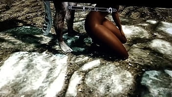 Skyrim: perra paga deuda con caravana kajitah
