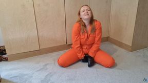 Leather Mittens, Steel Cuffs & No Relief: Horny Inmate Stuck Squirming