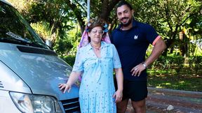 chubby mature gets ass destroyed in my driving bus