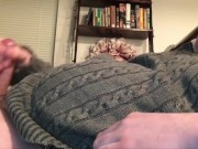 Camboy puts Hush Lovense Butt Plug in and gets a CEI! Soft to Hard!