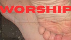 Kitchen feet worship - sub pov