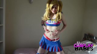 Lollipop Motorsåg Juliet Starling Cosplay Tjej Knullar Sig Själv