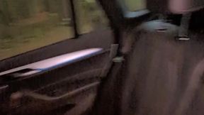 Cheating MILF moans loudly as doggystyle gets pounded in car