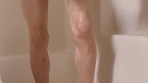 Sissyboy Pisses All Over Himself and then well you will see!