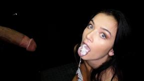 ”Yup. That's a THICK load to swallow”