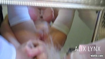 Mirror Dildo Fuck On The Wall, You Ready Baby?
