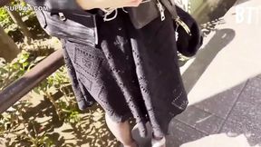Slutty fresh Asian angel rides hard and creampied