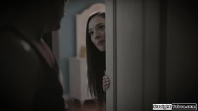 Teen loses her virginity to her stepdad