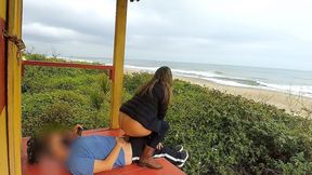 Sex on the Beach with the First Comer