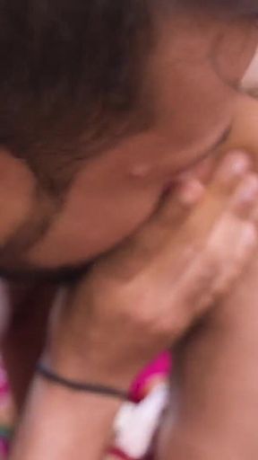 Desi Dirty Sexy MILF Kaamwalibai Starsudipa Fucked by Two House Owner for Threesome Anal Sex ( Hindi Audio )