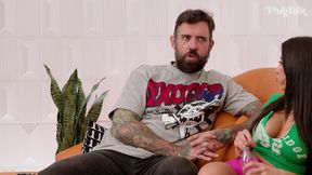 Bombshell IG Model Willow Harper Meets Up with Adam22 & Lena the Plug for an Interview!