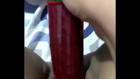 La convenzo que use un pepino , casi no le entra