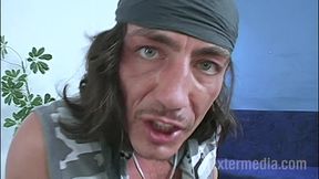 Extreme anal penetration for slutty brunette